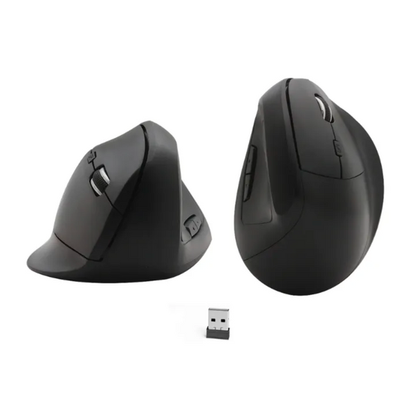 Mouse Vertical Ergonomico Pronic - Inalambrico y Recargable 6 botones Bluetooth 5.0
