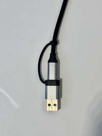 Hub USB C 8 en 1 de aluminio con puertos USB 3.0, USB tipo C, Puerto AUX, lector SD