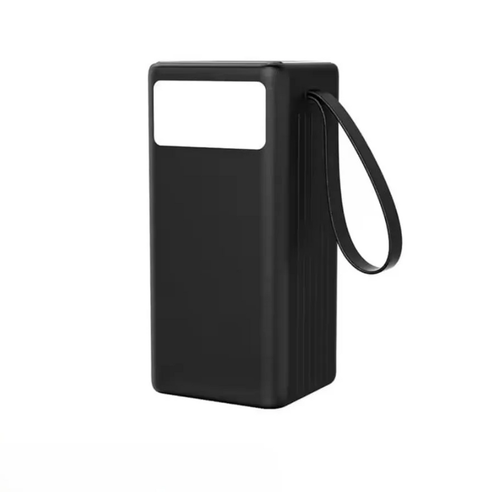 Power Bank 50.000mAh Con Linterna y Cables USB, USB-C, Lightning y Micro USB