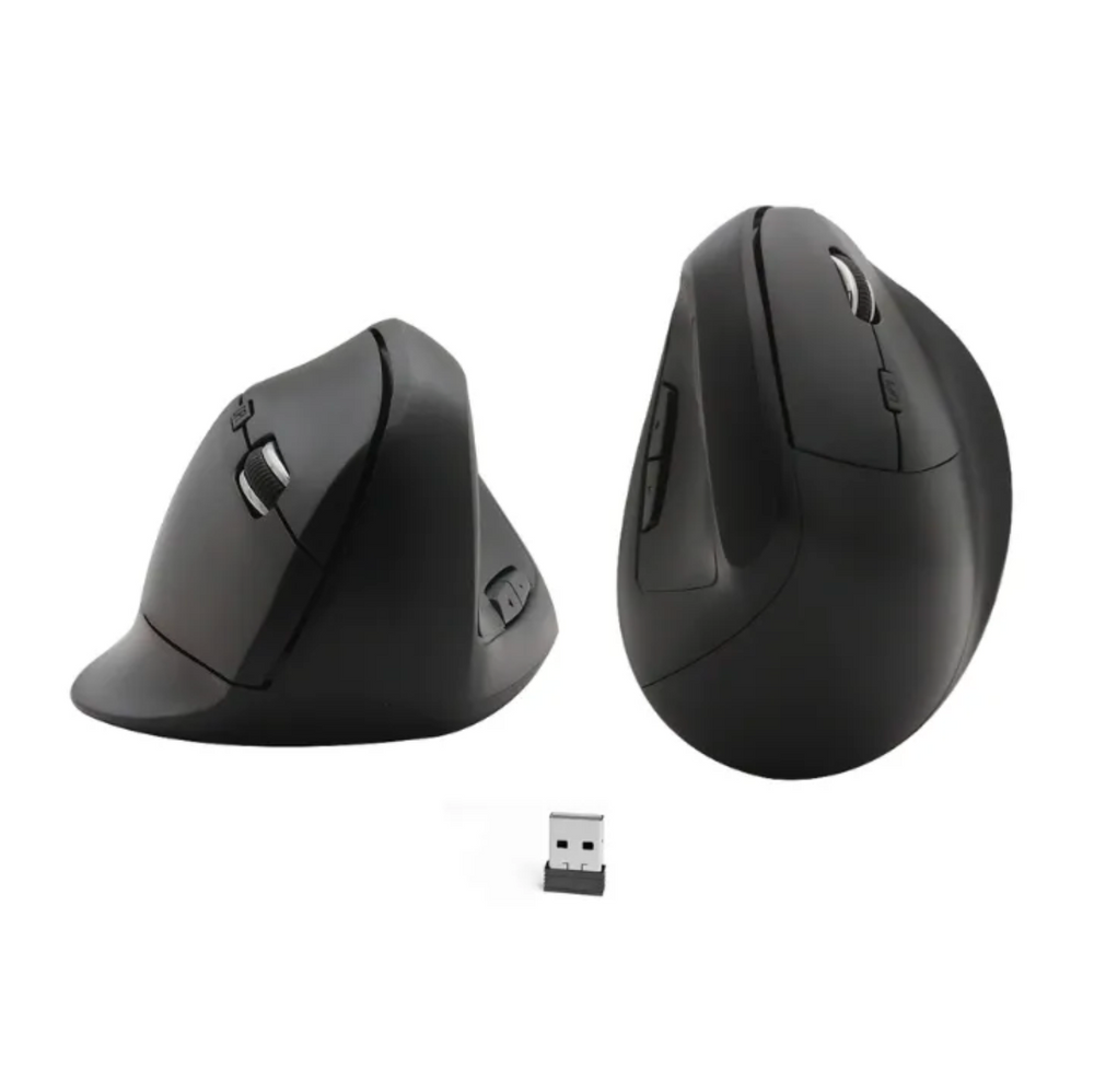 Mouse Vertical Ergonomico Pronic - Inalambrico y Recargable 6 botones Bluetooth 5.0