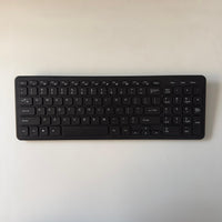 Teclado Ergonómico Inalambrico 2.4GHz para Laptop o PC - Color Negro