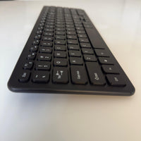 Teclado Ergonómico Inalambrico 2.4GHz para Laptop o PC - Color Negro